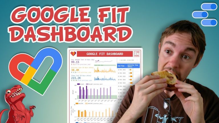 Google Fit Data Studio Dashboard