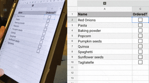 Master Grocery List Free Google Docs Template 